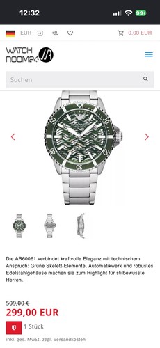 Armani herren armbanduhr - armani, herren-armbanduhr