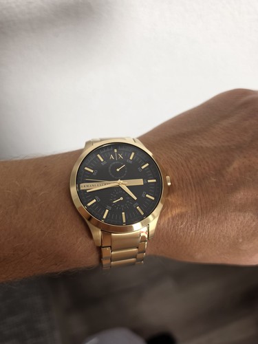 Armani herrenuhr gold - herrenuhr,