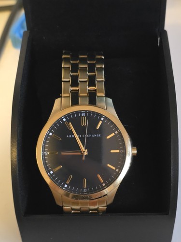 Armani herrenuhr gold - armani,