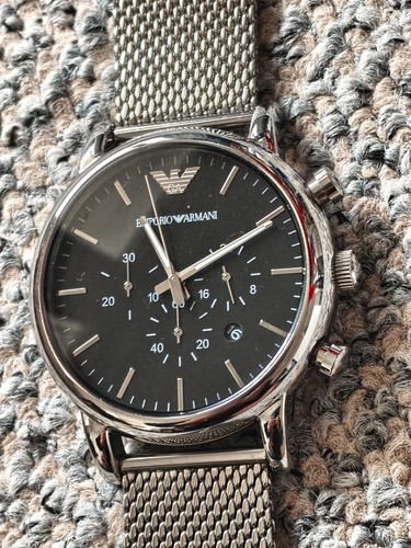 Große armani armbanduhr - große,